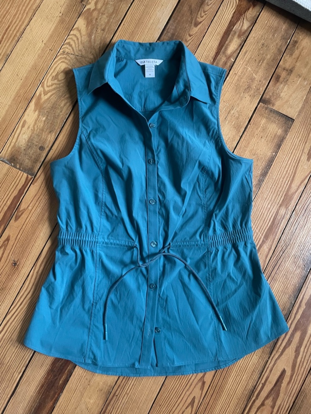 Athleta Levitate Poplin Tank - Picture 2 of 4